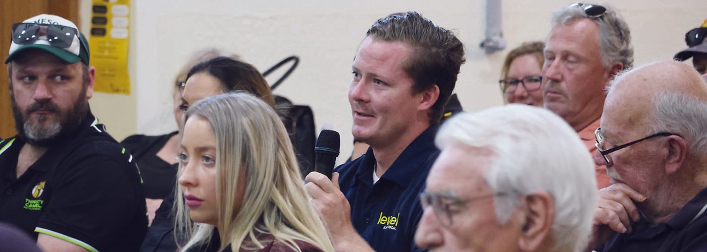 Concerns raised at power meeting