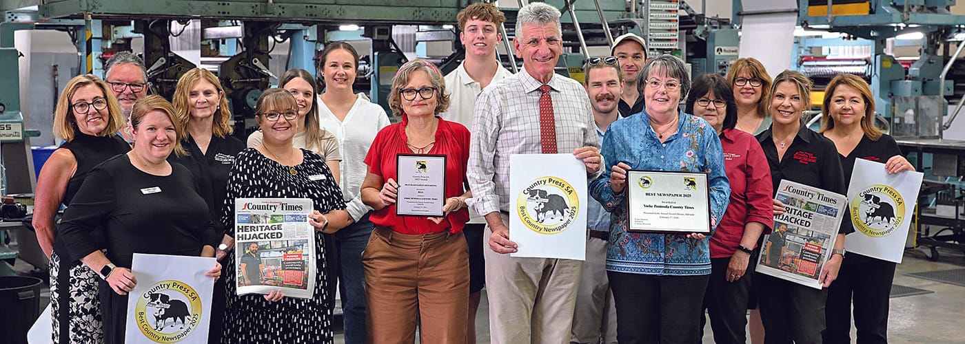 YPCT crowned SA’s best country newspaper