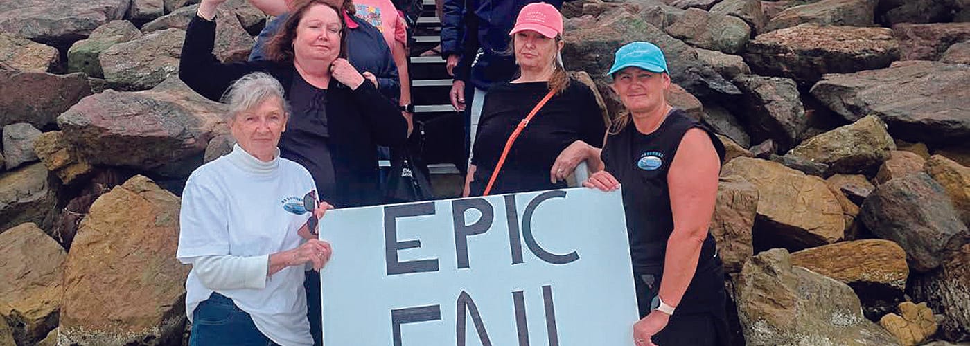 Swim group says Wallaroo project at risk.... ROUGH SEAS