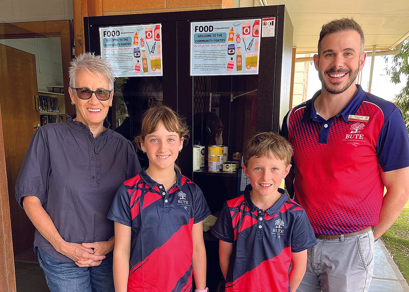 Bute community rallies behind new pantry