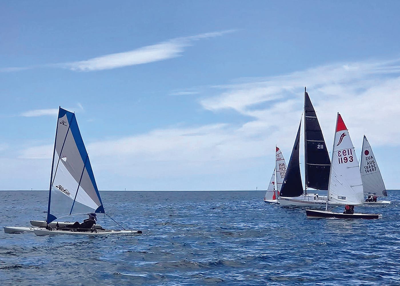 Sunny Sunday on Wallaroo waters