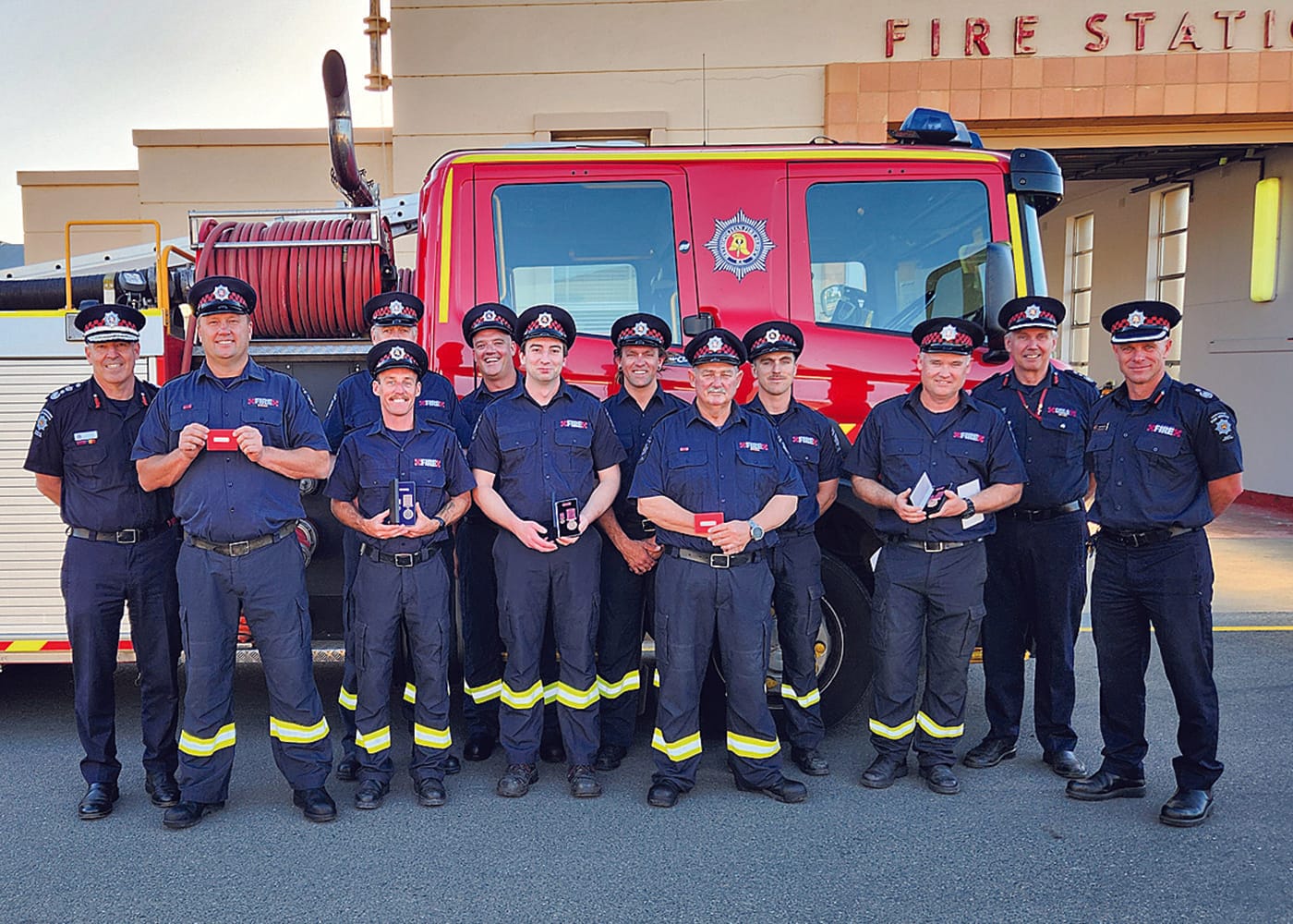 Copper Coast firies’ service awarded