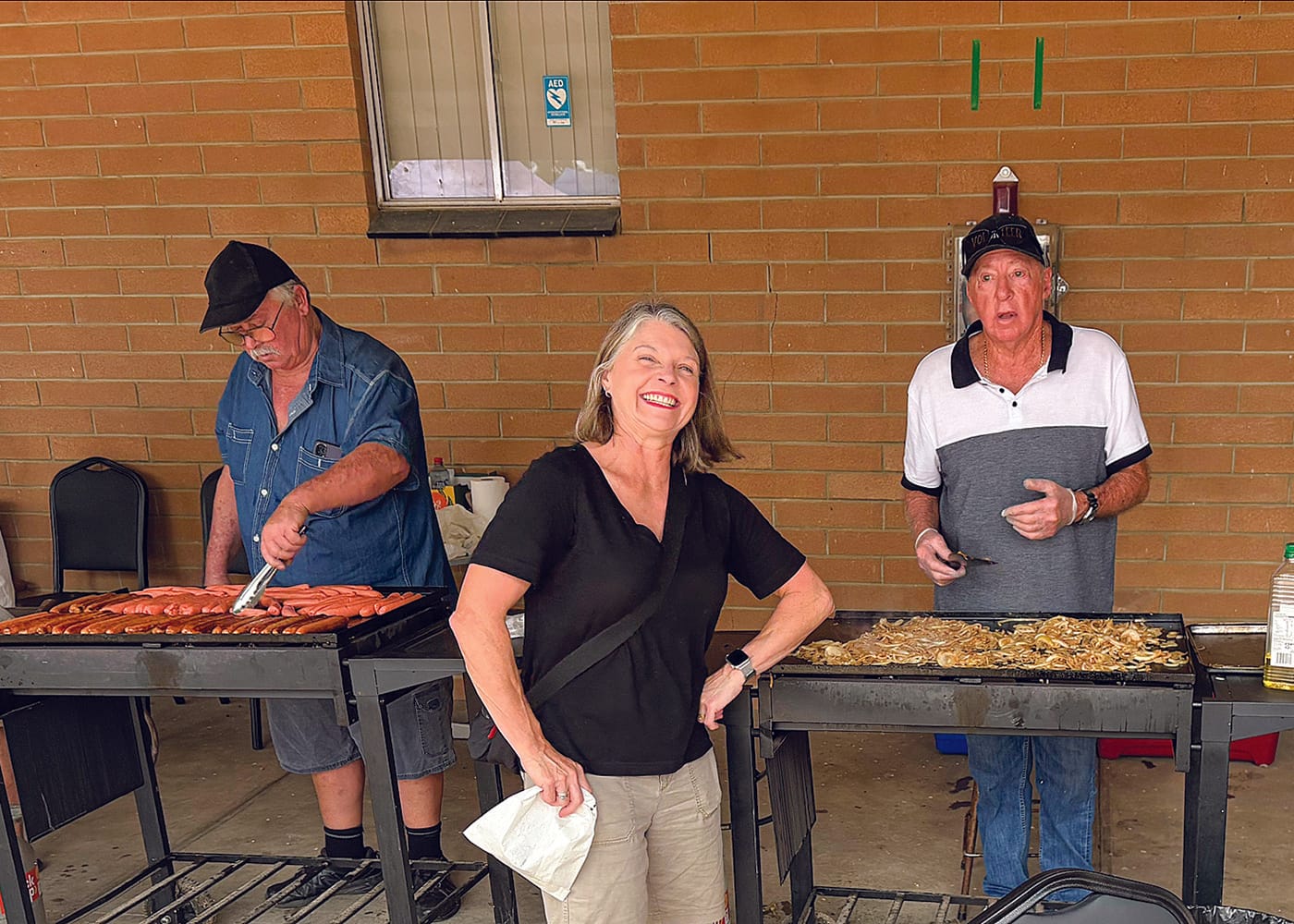 Market buzz at Port Clinton