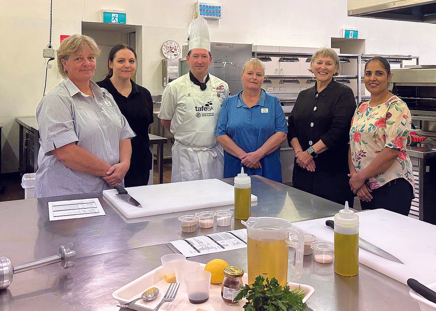 Regional hospitals benefit from aged care cooking training