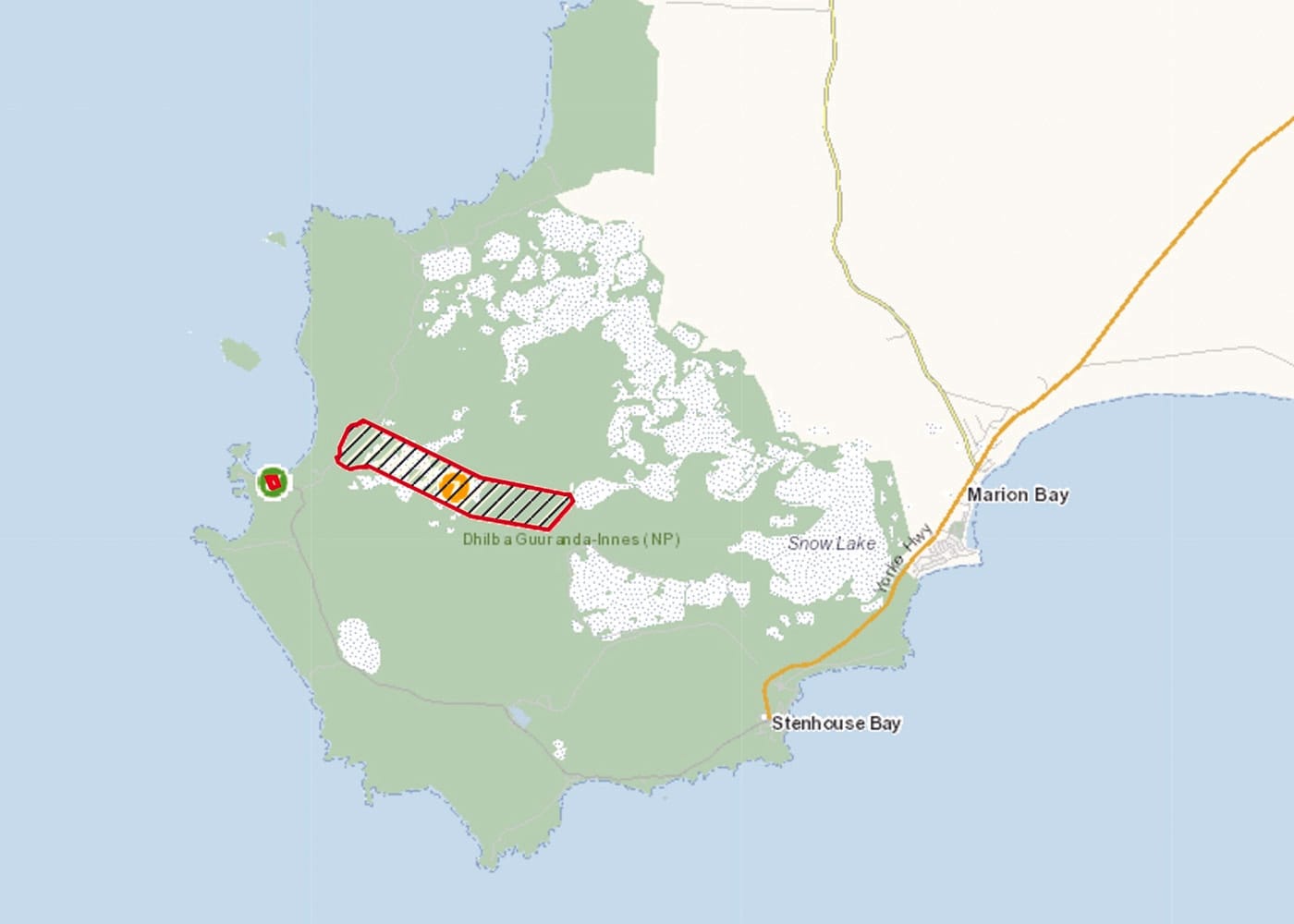 Autumn prescribed burn program