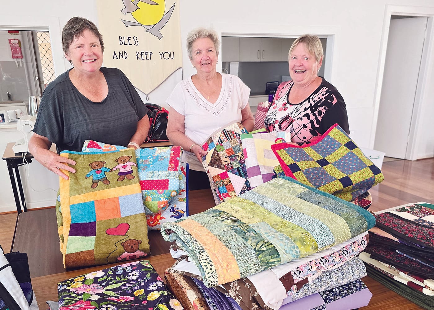 Stitching comfort for those in need