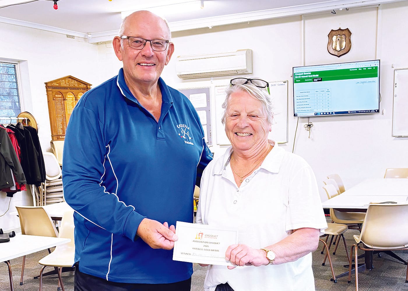 Kadina Croquet Club celebrates success