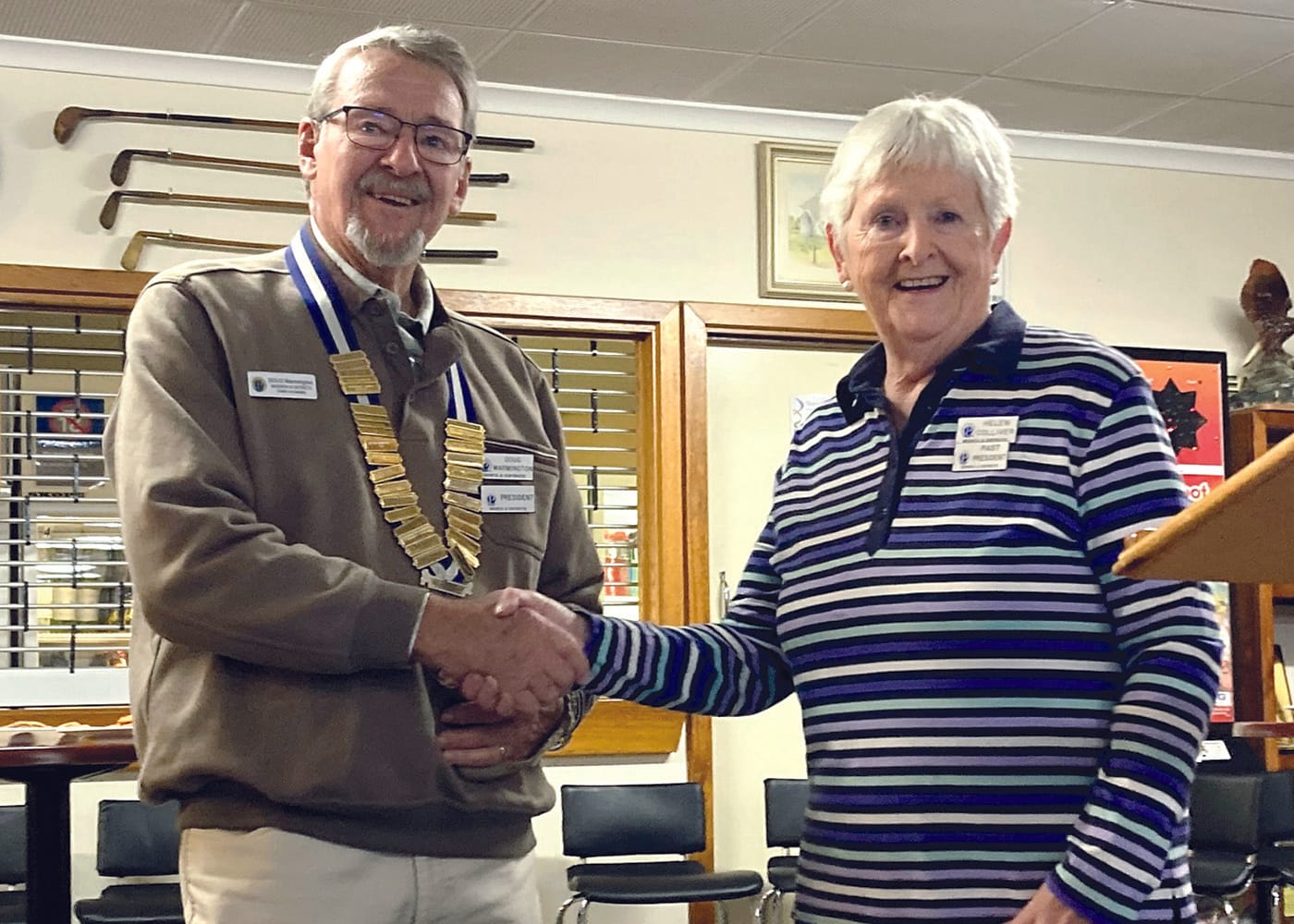 Life membership presented at Moonta Probus meeting