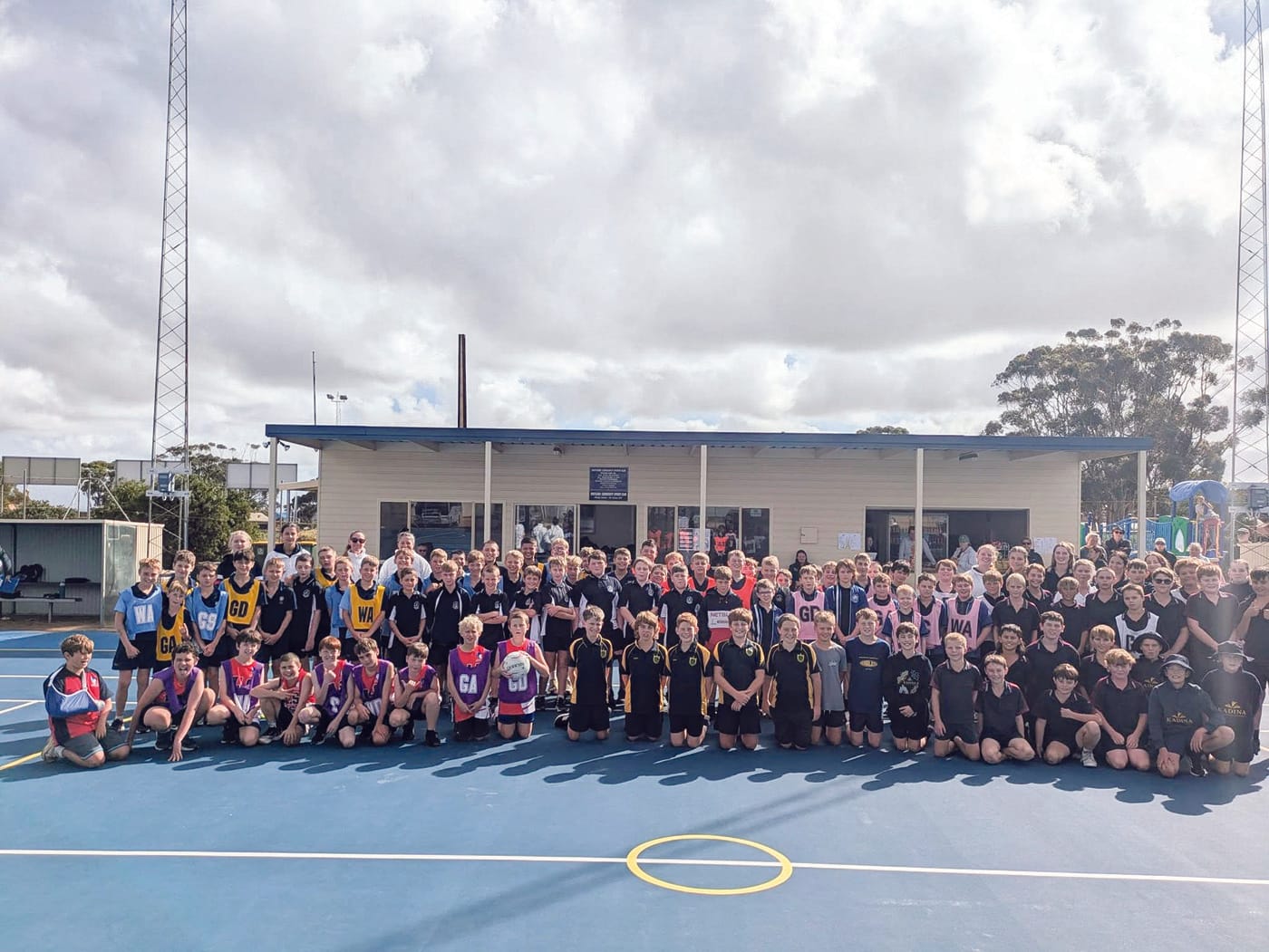 Boys’ netball scores well on YP