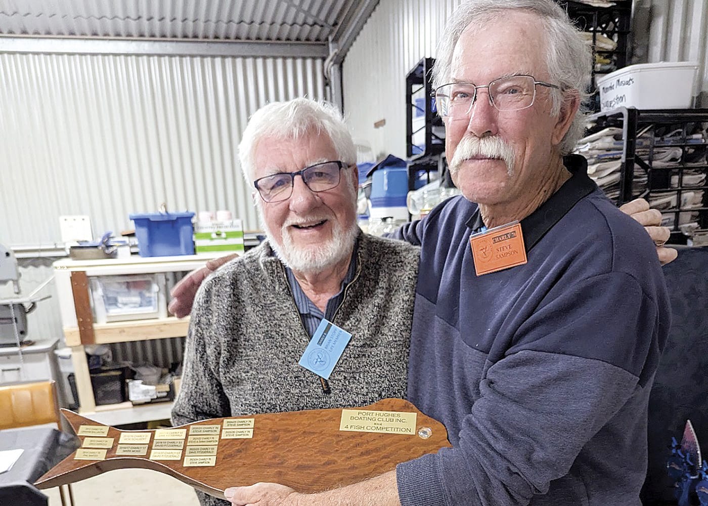 Awards cap off big year for boating club