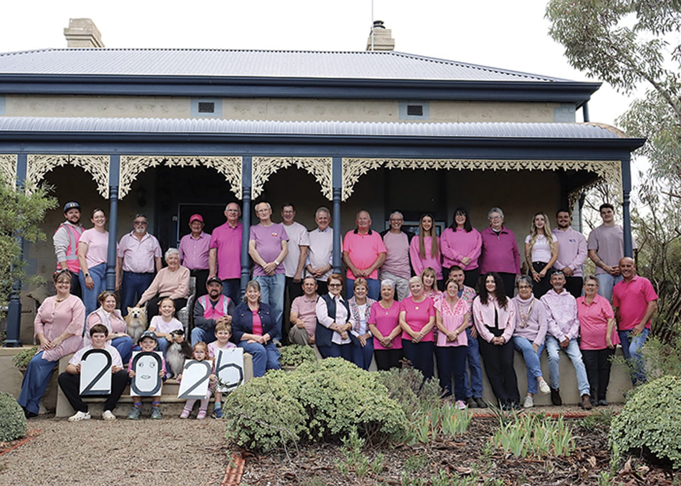 Arbon family gathers at Hillcroft Homestead