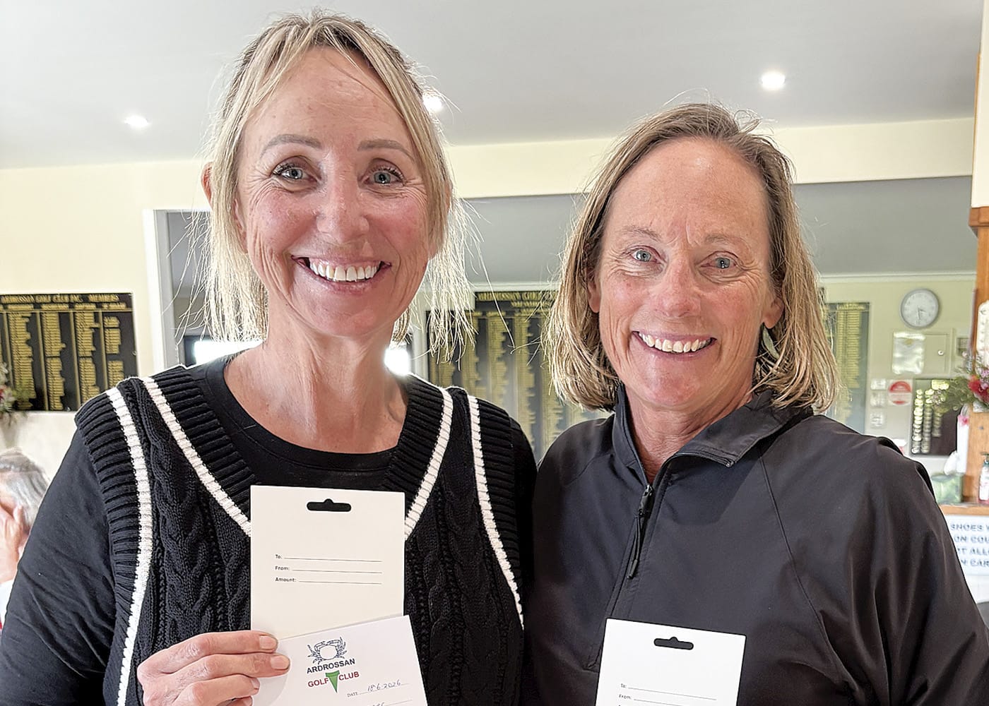Ardrossan women’s open