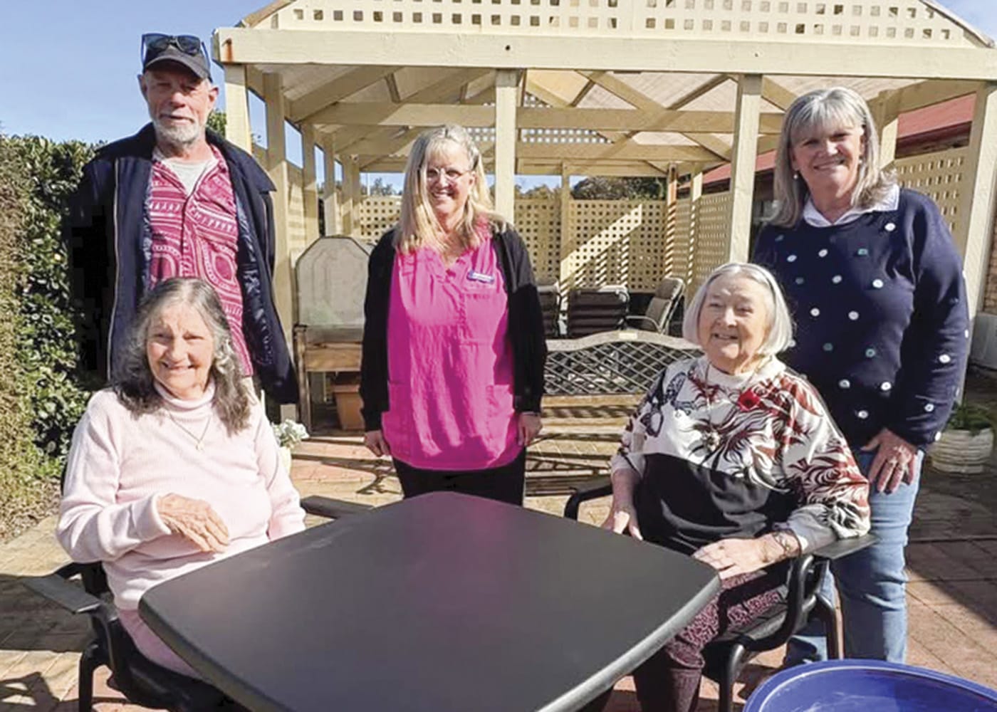 Garden club gives to aged care residents