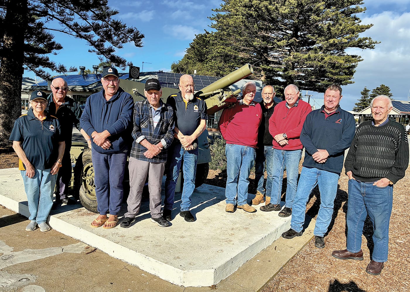 Stansbury field gun restored