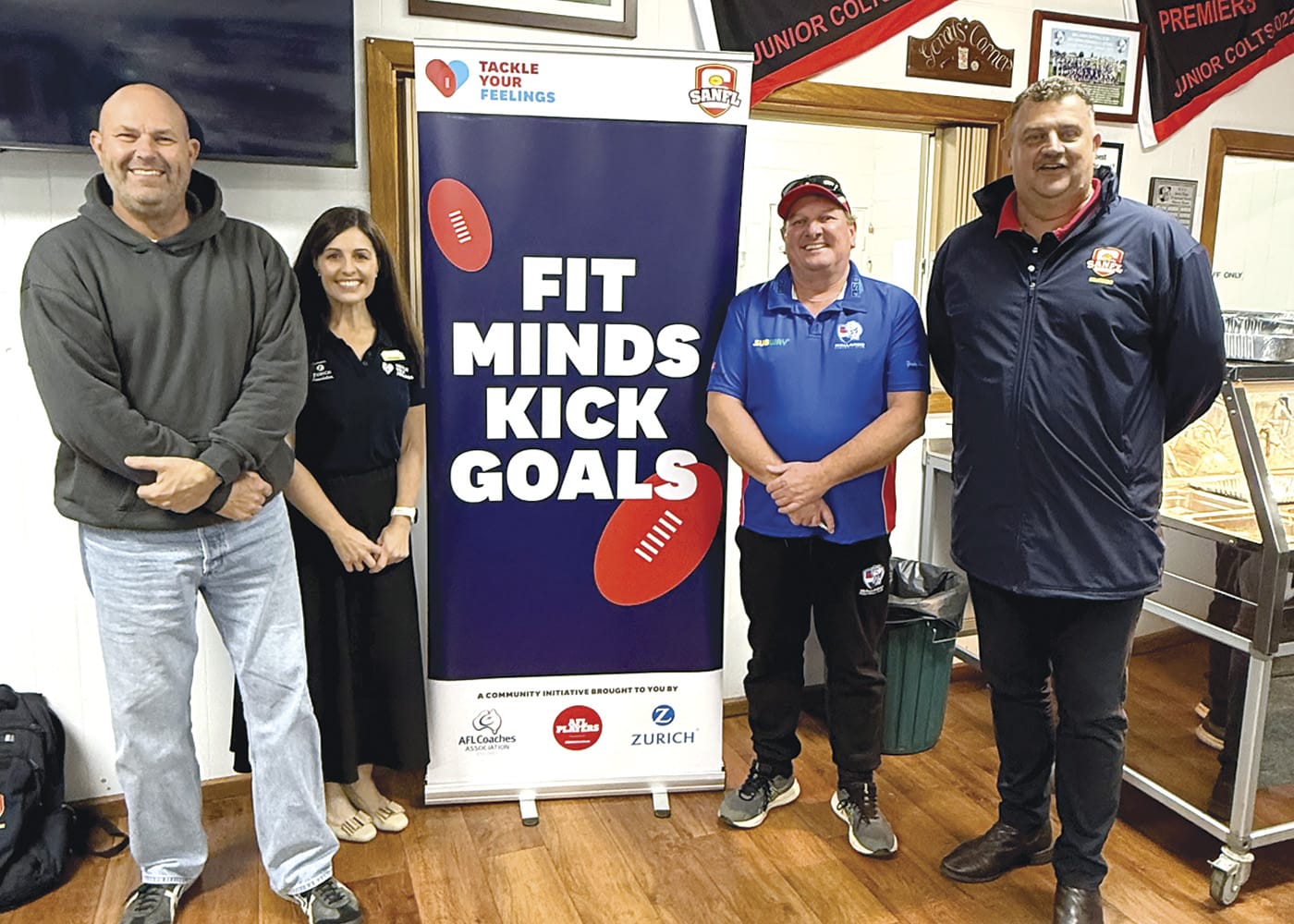 Wallaroo FC on the front foot for mental health
