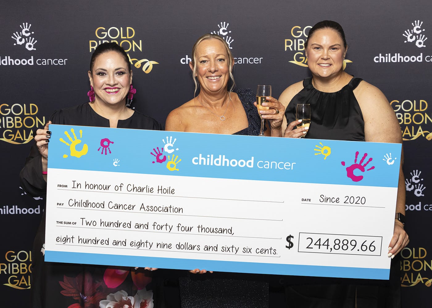 Hoile family recognised for fundraising efforts