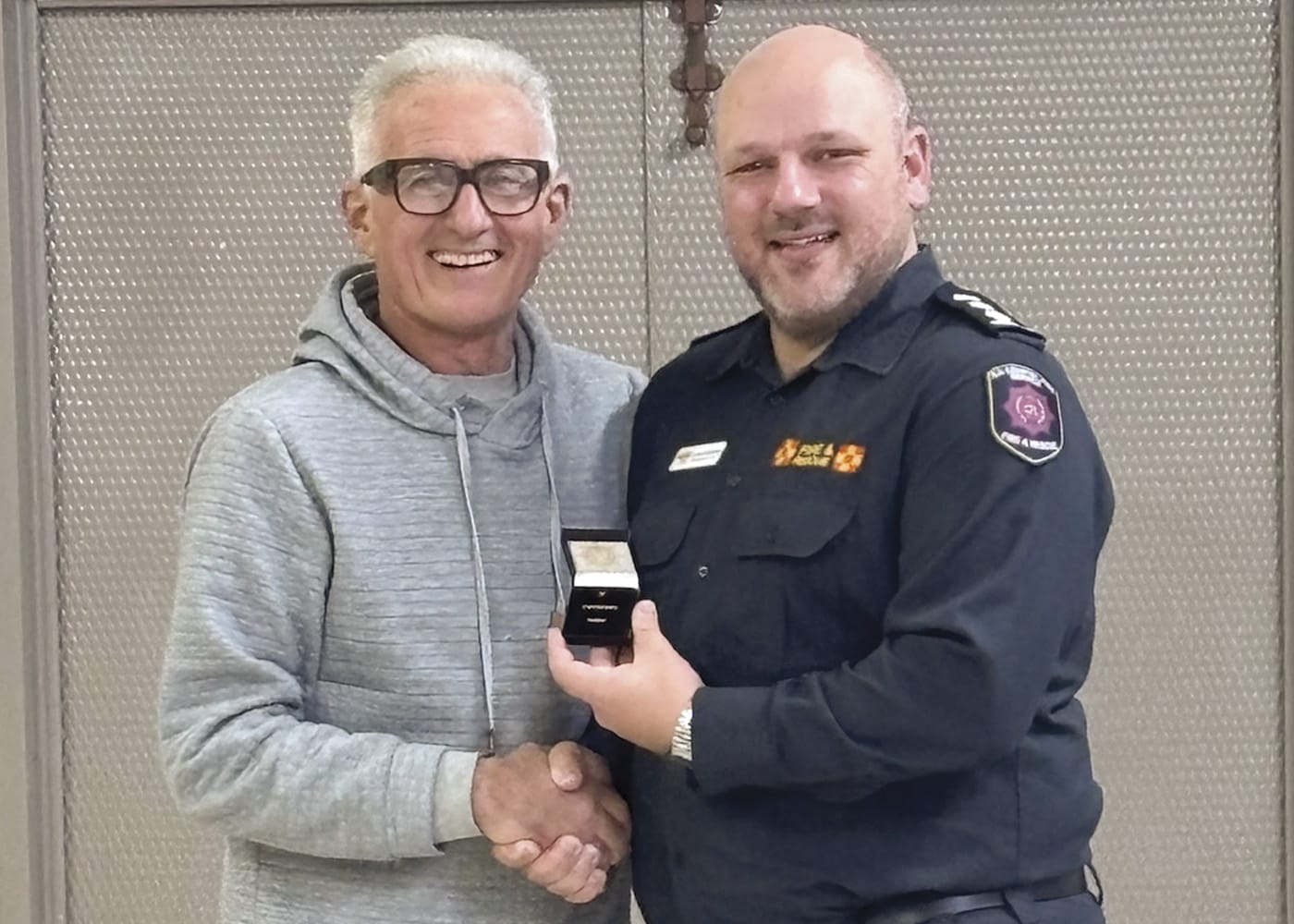 Recognised for  30 years CFS service