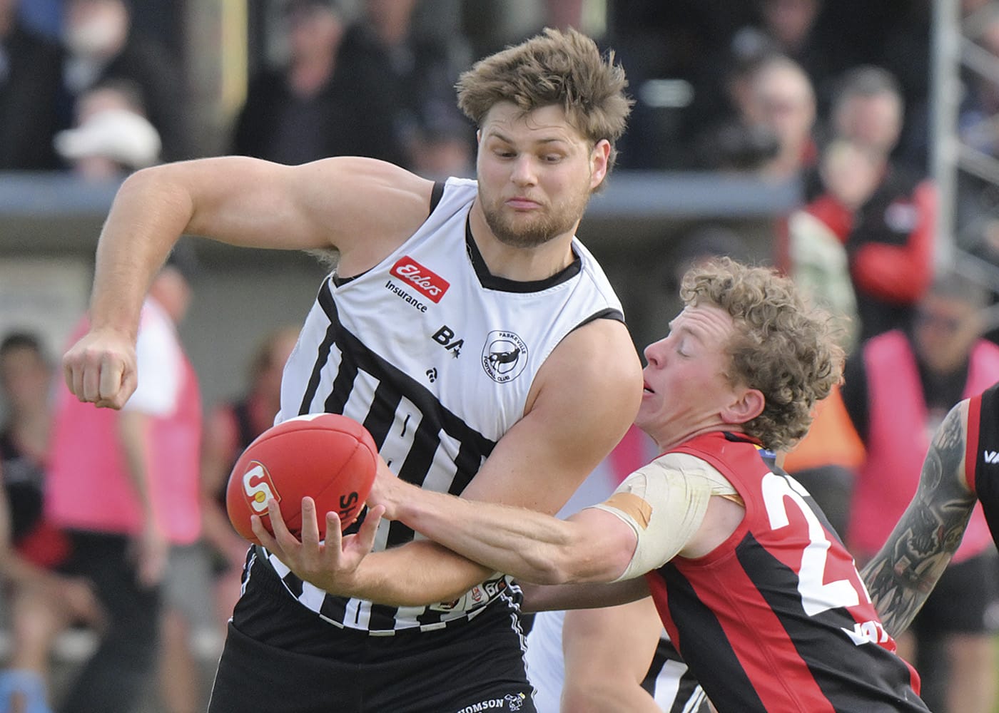 YPFL A grade second semifinal: Bloods edge out Pies to punch GF ticket