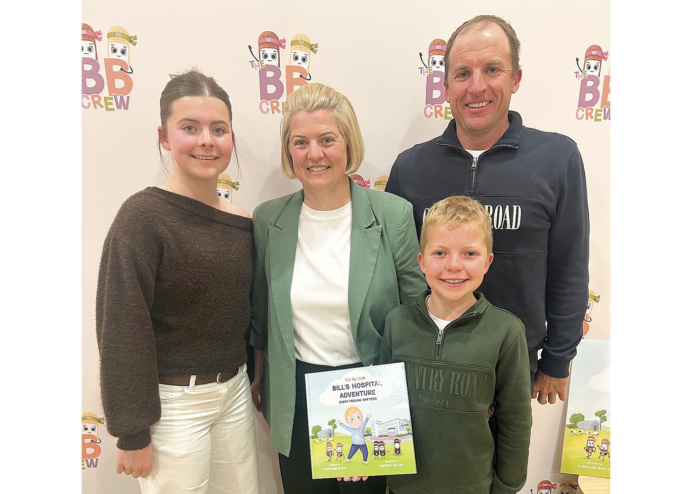 Emotional launch of Bill’s Hospital Adventure