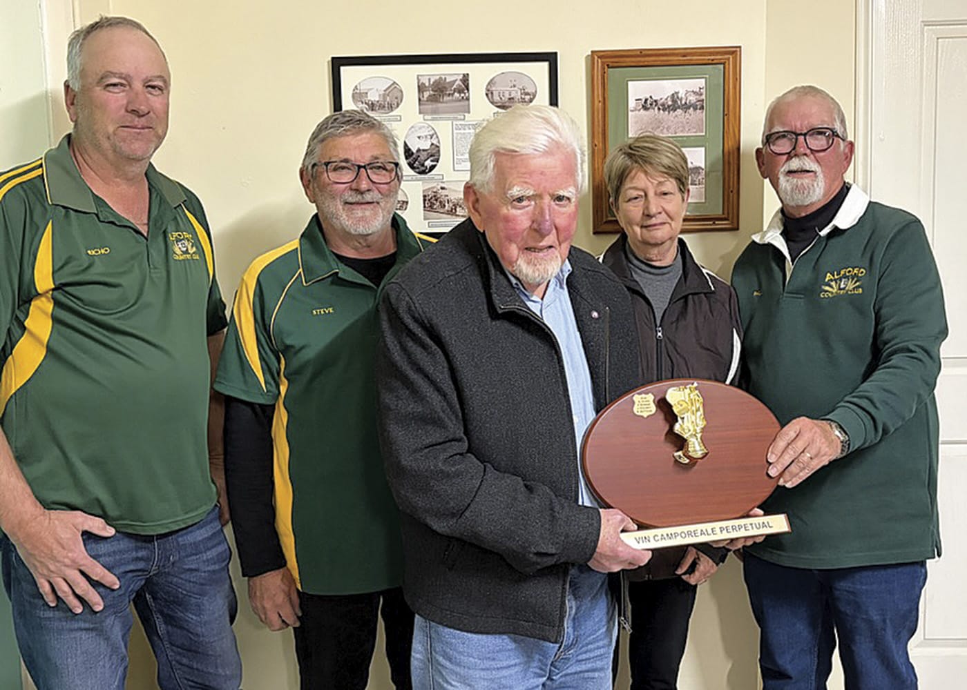 Successful golf season ends at Alford