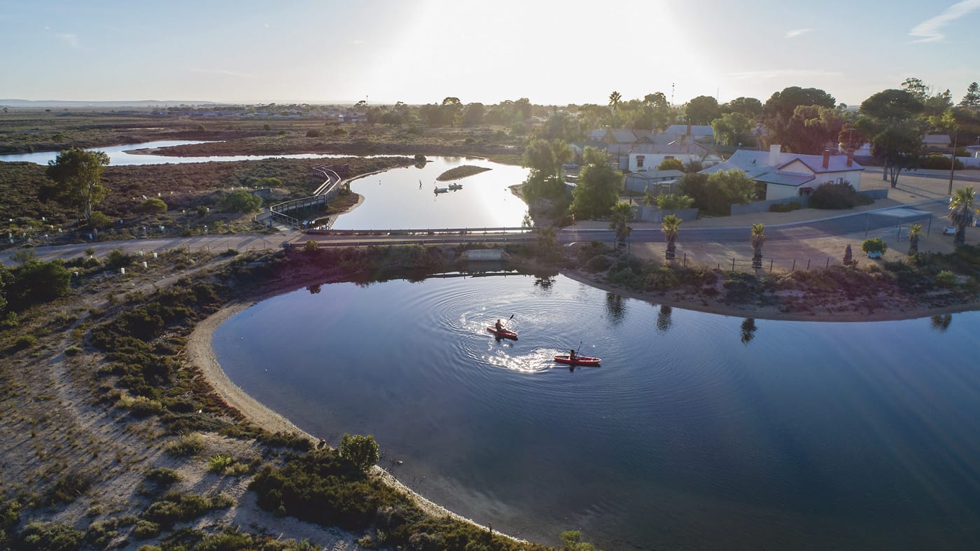 Tidal pool works begin