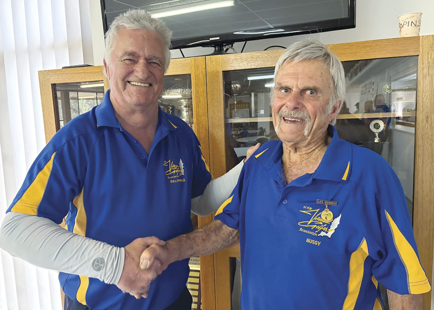 Golf: Bussenschutt honoured with a life membership