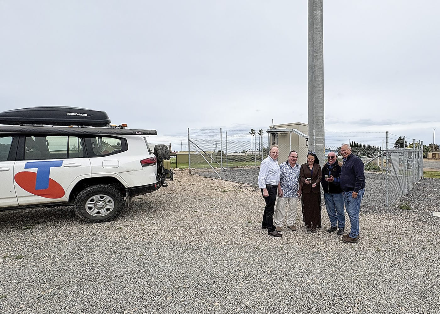 New mobile tower improves Edithburgh coverage
