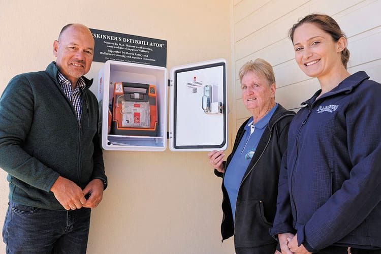 Defib a potential life saver for Wallaroo post image