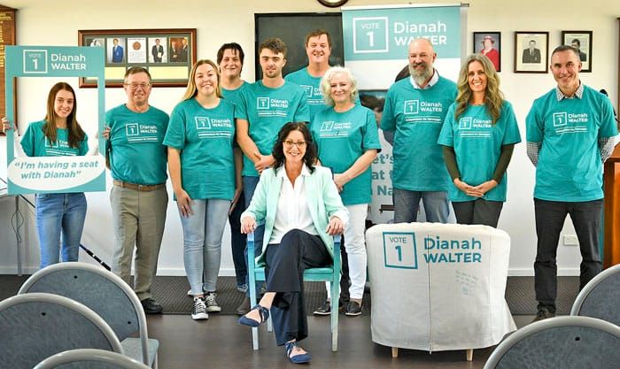 Dianah launches election campaign post image