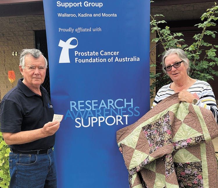 Gifted quilt boosts cancer research post image