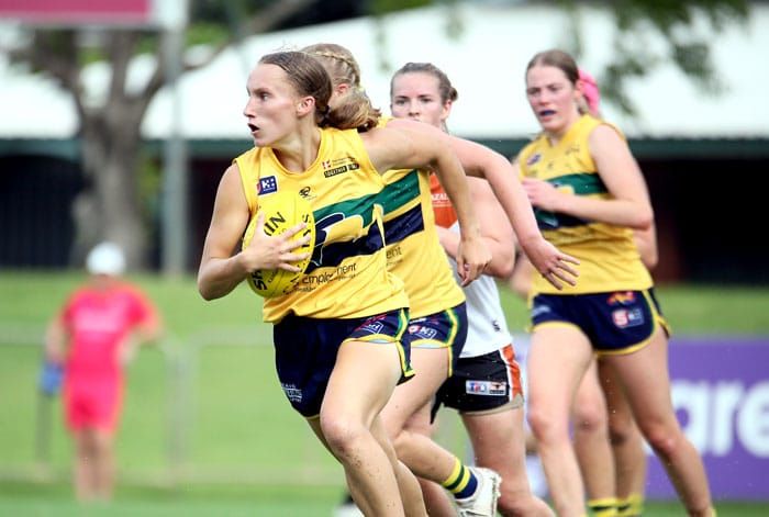 On an elevated stage post image