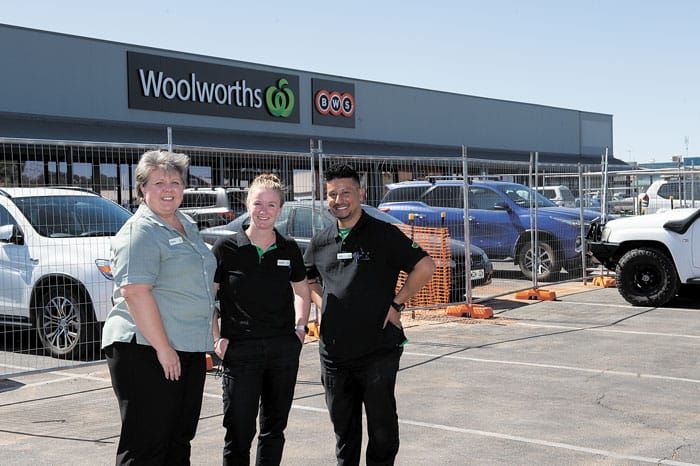 Woolies carpark casting shade post image