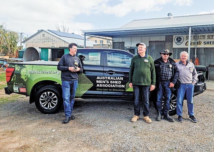 Acknowledging men’s shed service locally post image
