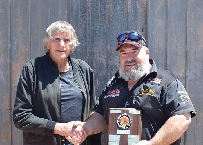 Moonta Dirt Bike Club awards new life member post image