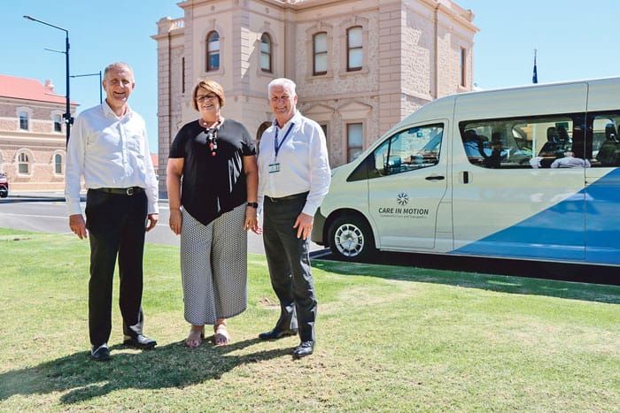Community Care and Transport’s new van post image