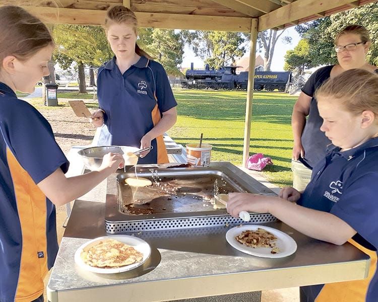 Guides: teamwork, community involvement and friendship post image