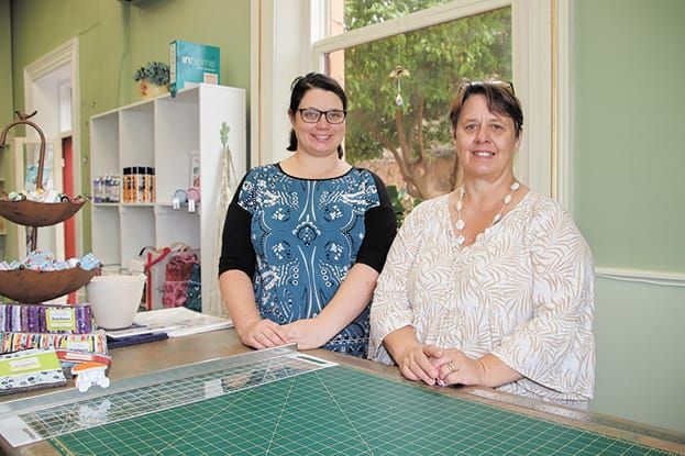 Fire forces quilters to new home post image