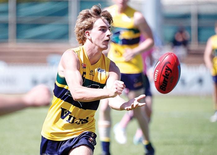 On an elevated stage post image