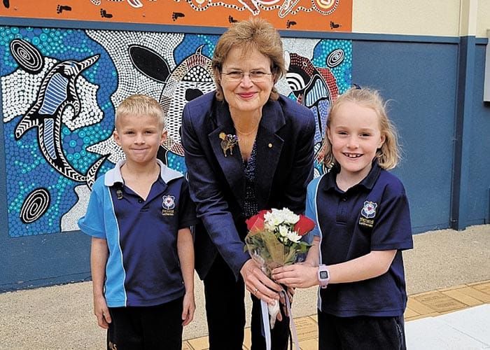 Vice Regal visitor at Maitland Lutheran post image