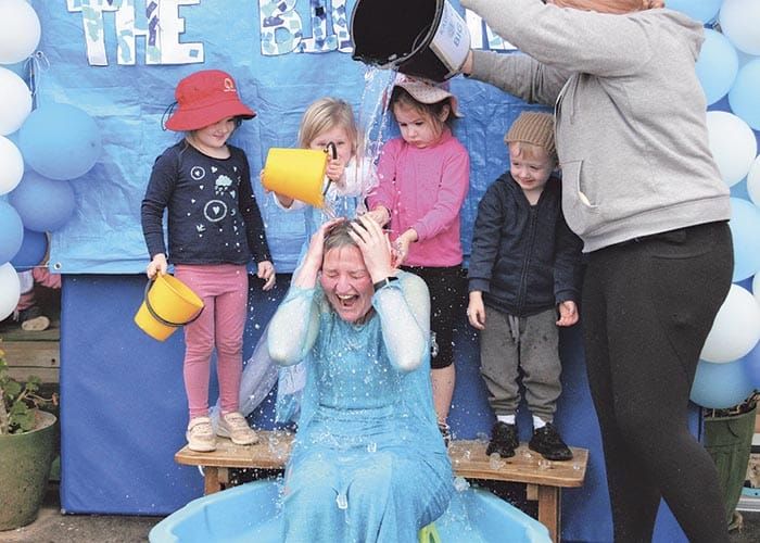 Getting cold for a cause post image