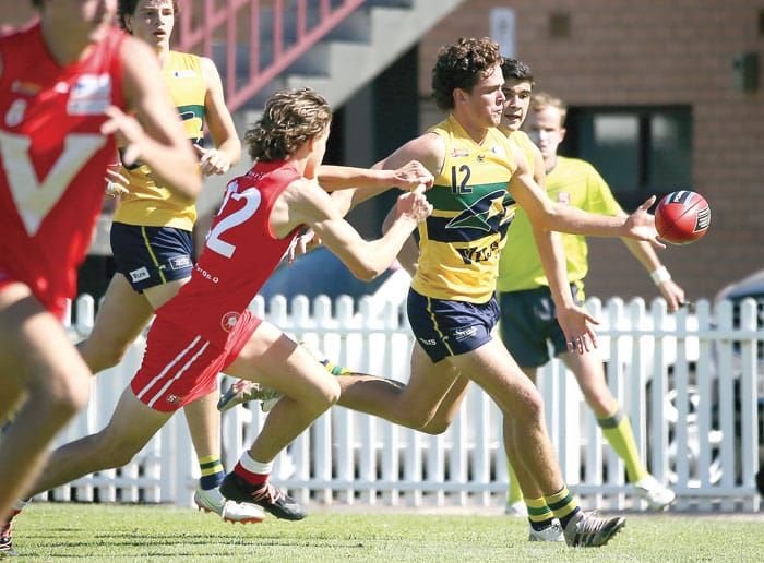 On an elevated stage post image