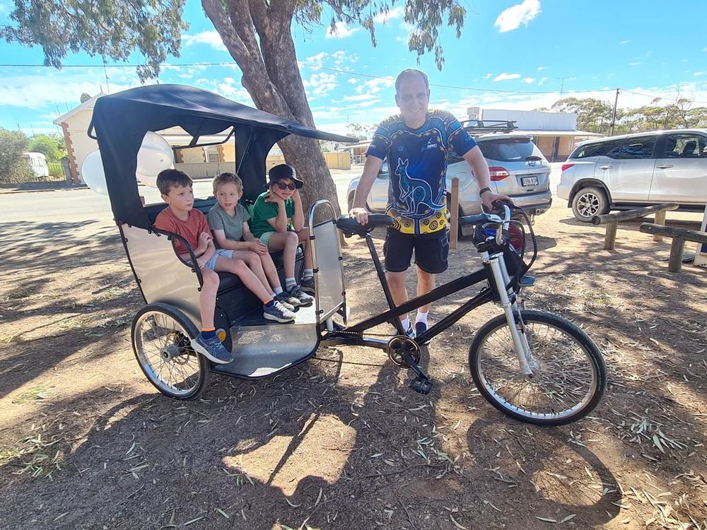Easter picnic for bike track opening post image
