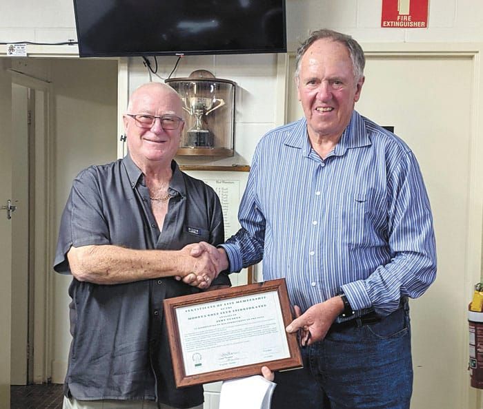 Teague’s life membership post image