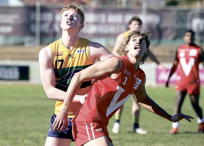 On an elevated stage post image