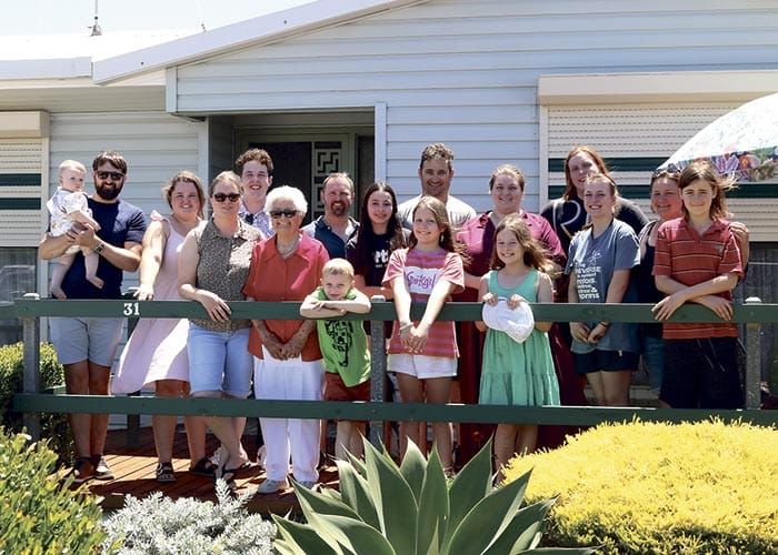 Faulkners gather to celebrate Vonnie’s 90th post image