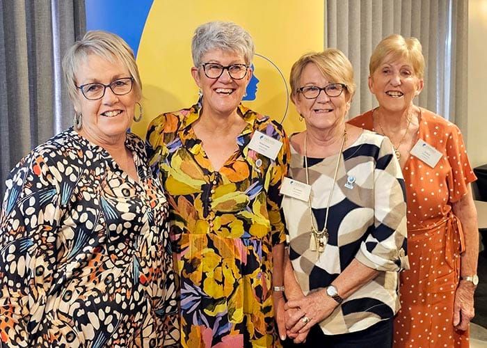 Quartet of life members post image