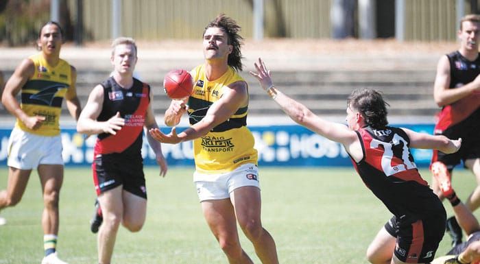 On an elevated stage post image