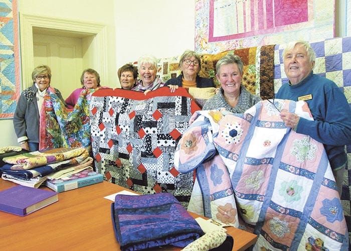 Quilters donate warmth post image