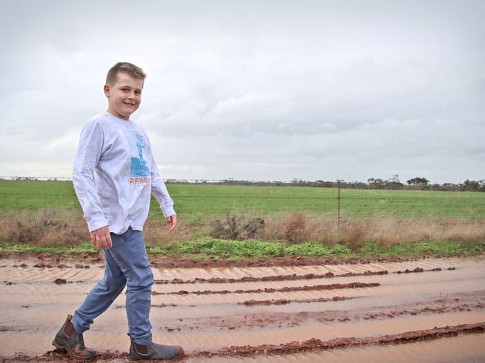 Wet and wintry weather welcomed on YP post image