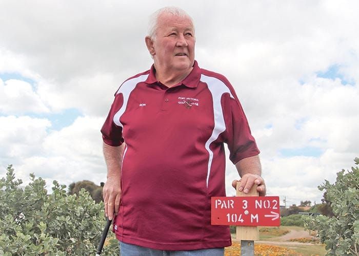 Grant gets golf course going post image